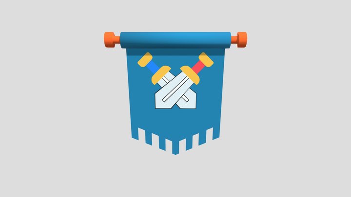 Flag 3D Model