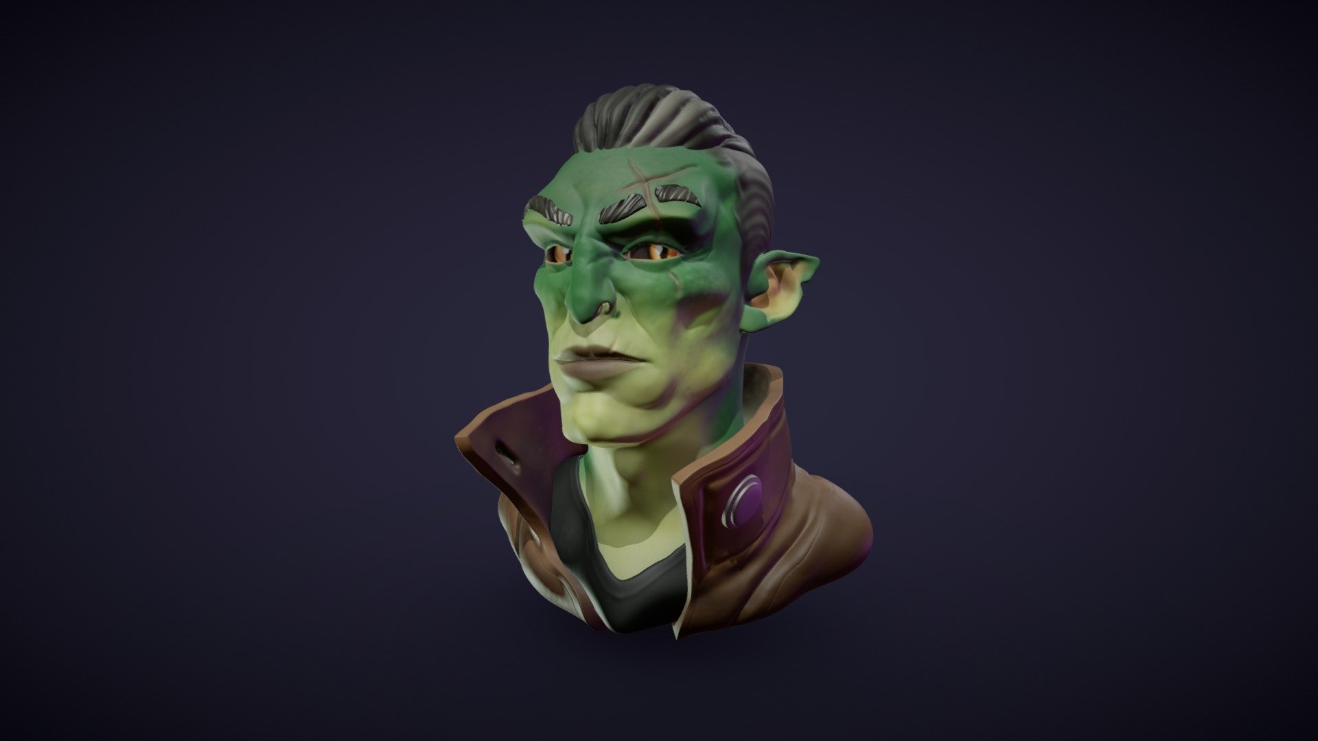 Fjord bust