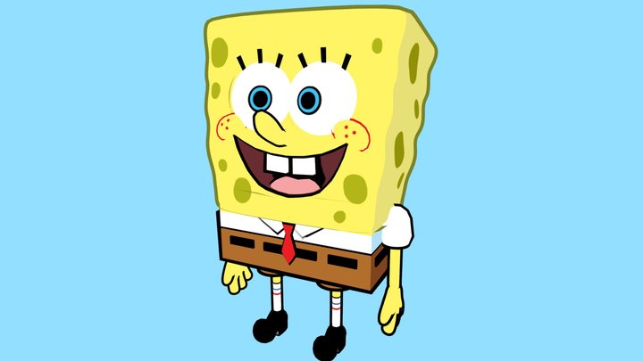 Spongebob - Show accurate 3D Model