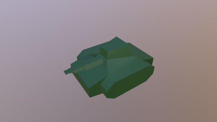 1.tank 3D Model