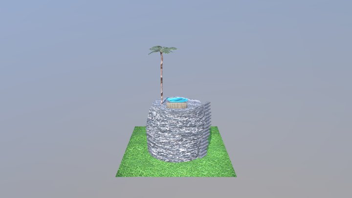 Zone Island 3D Model