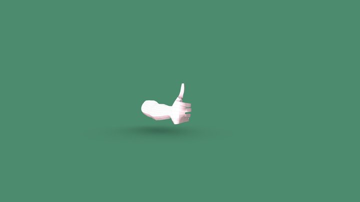 Free Low Poly Arms (Rigged) 3D Model