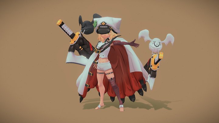 GUILTY GEAR -STRIVE- Ramlethal Valentine 3D Model