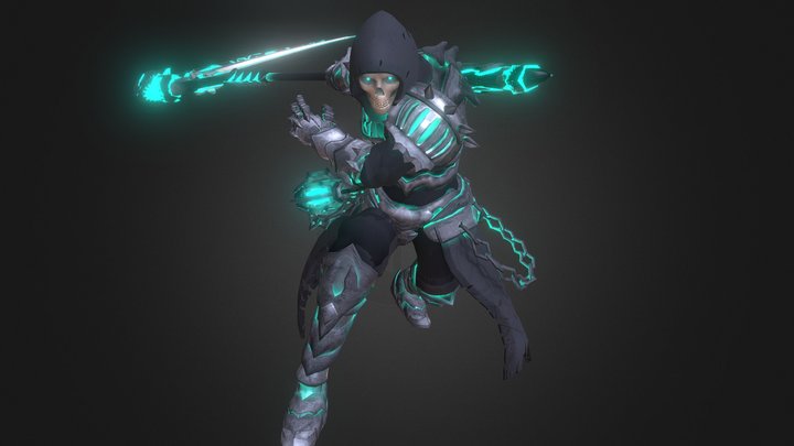 Grim Reaper 3D Model