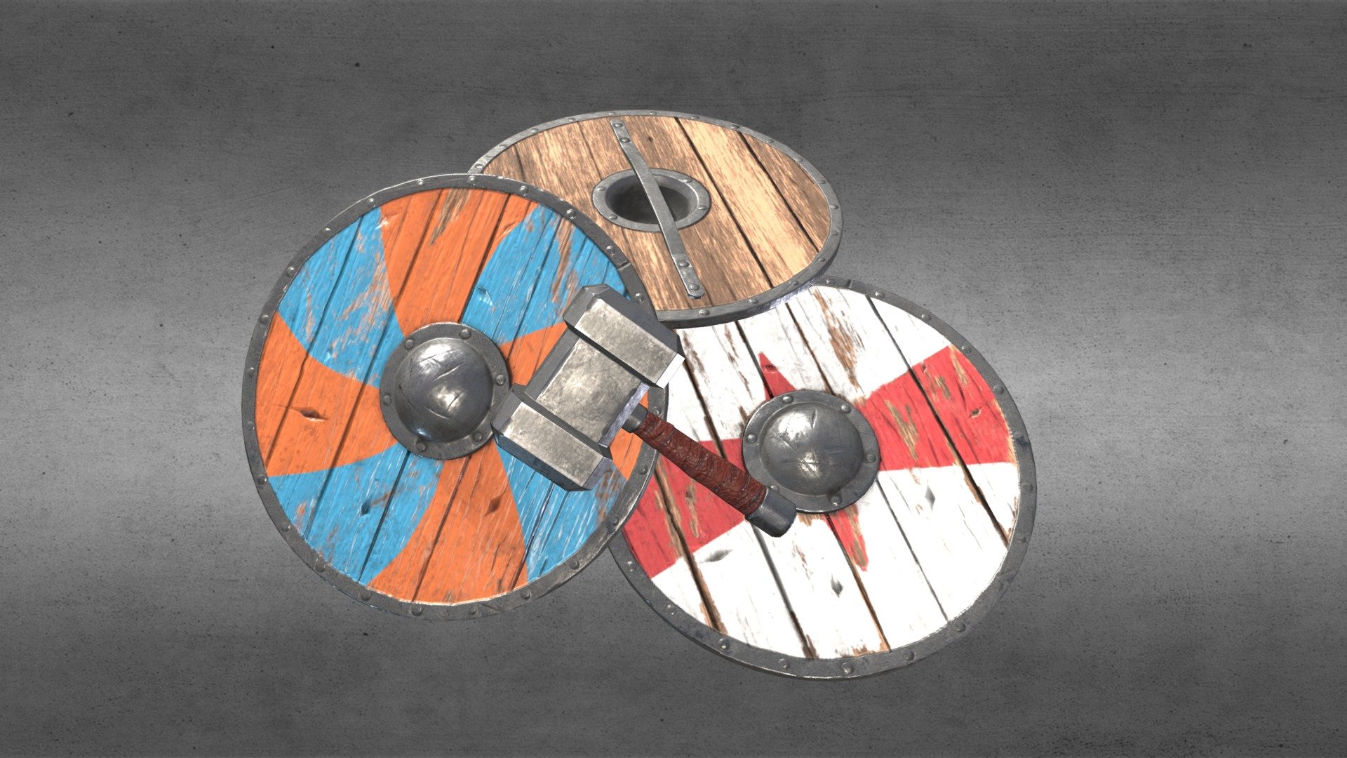 Fantasy Shields And Weapons Volume 1