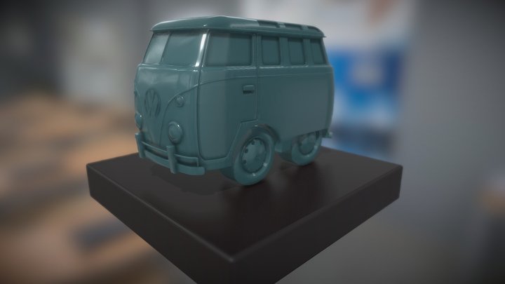 Volkswagen Van 3D Model