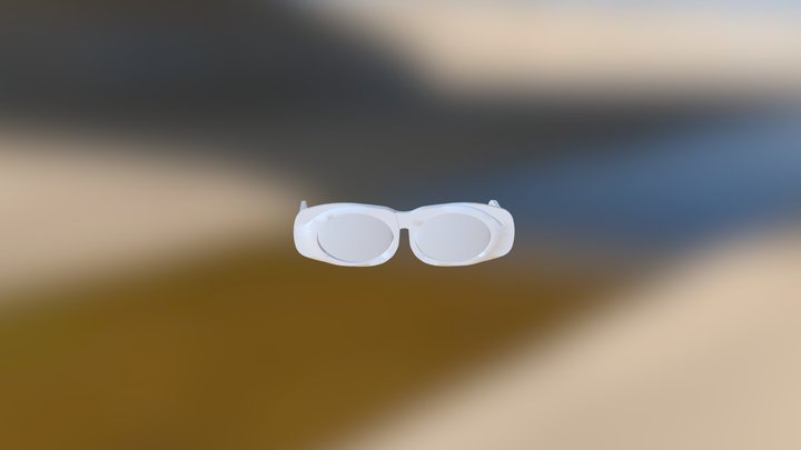 Old Glasses 3D Model