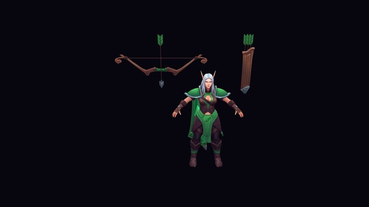 Archer 3D Model