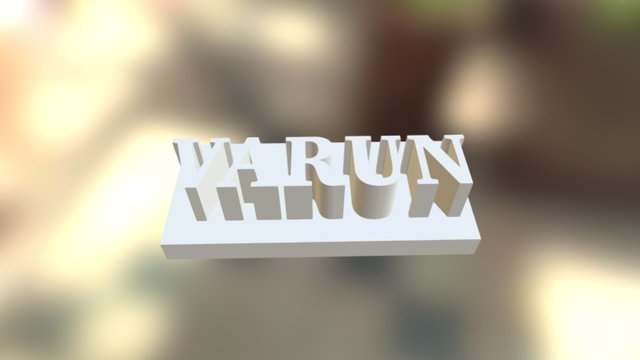 3D Print File Varun