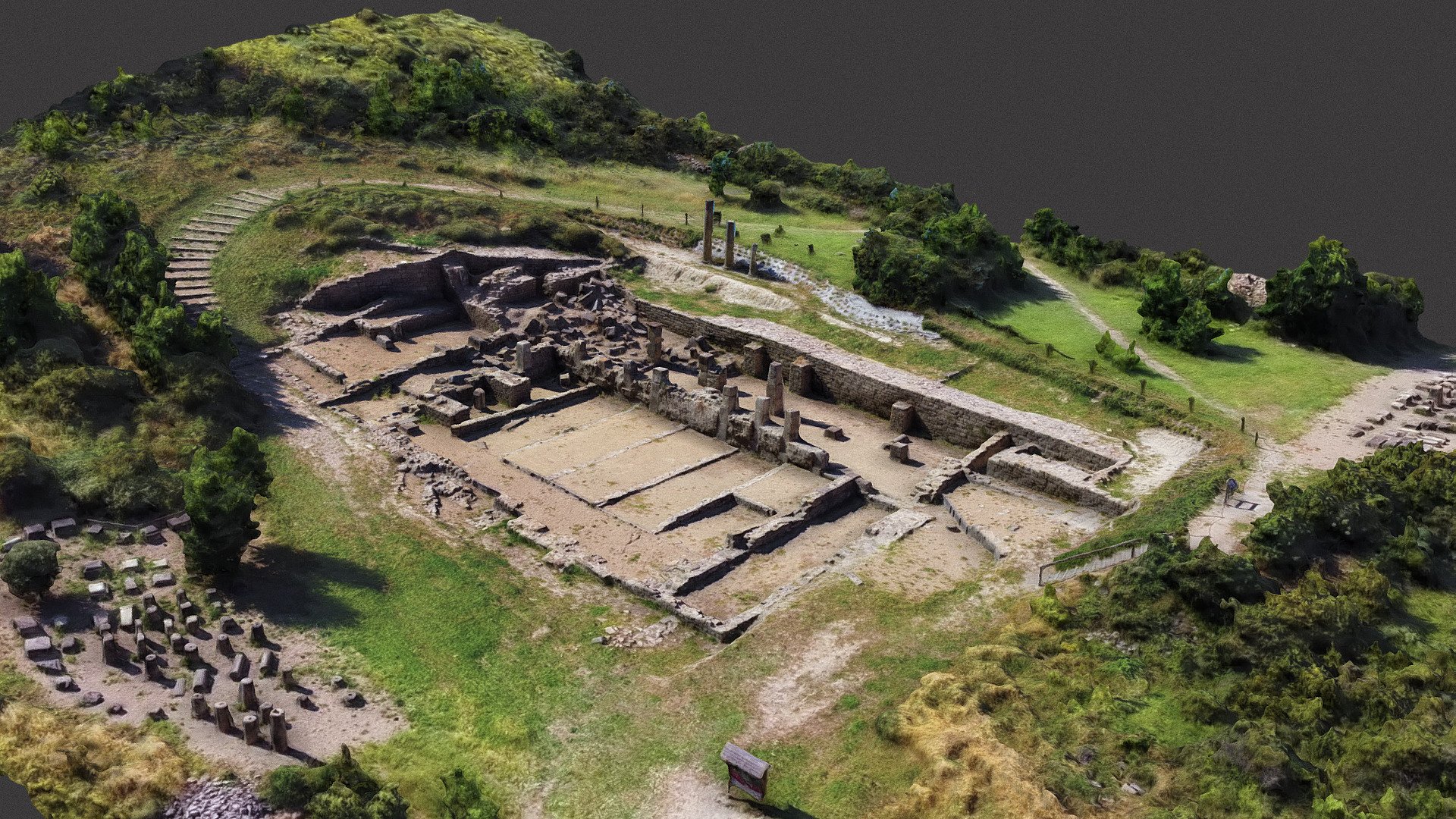 Santa Criz de Eslava NAVARRA 3D model by Arqueomodel3D