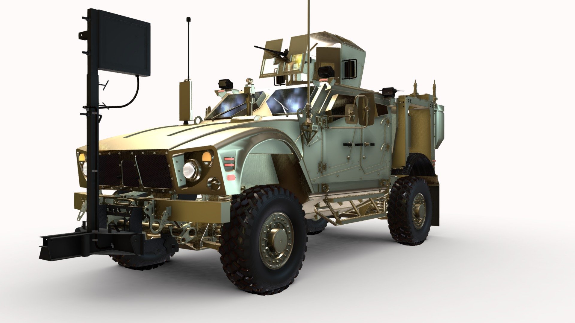 OSHKOSH M-ATV - 3D model by LM3D (@lm9241221) [db6a97f] - Sketchfab