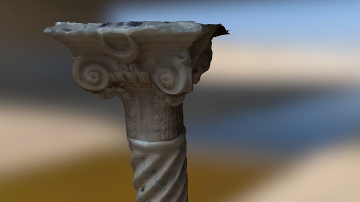 Colonne Dar El Hamra, photogrammetrie 3D Model