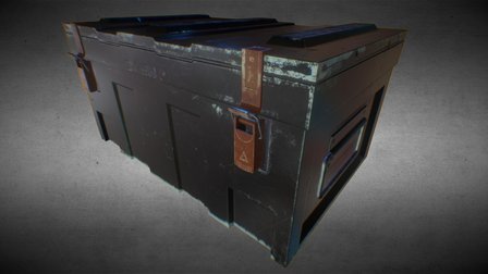 SCI-FI Box Prop 3D Model