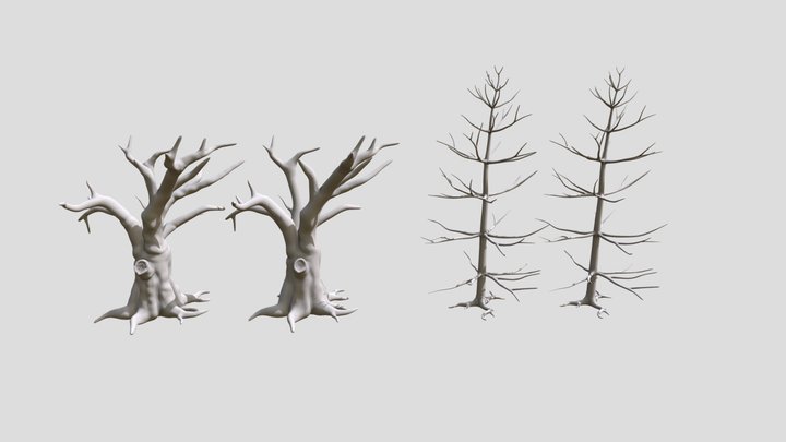 trees 3D Model