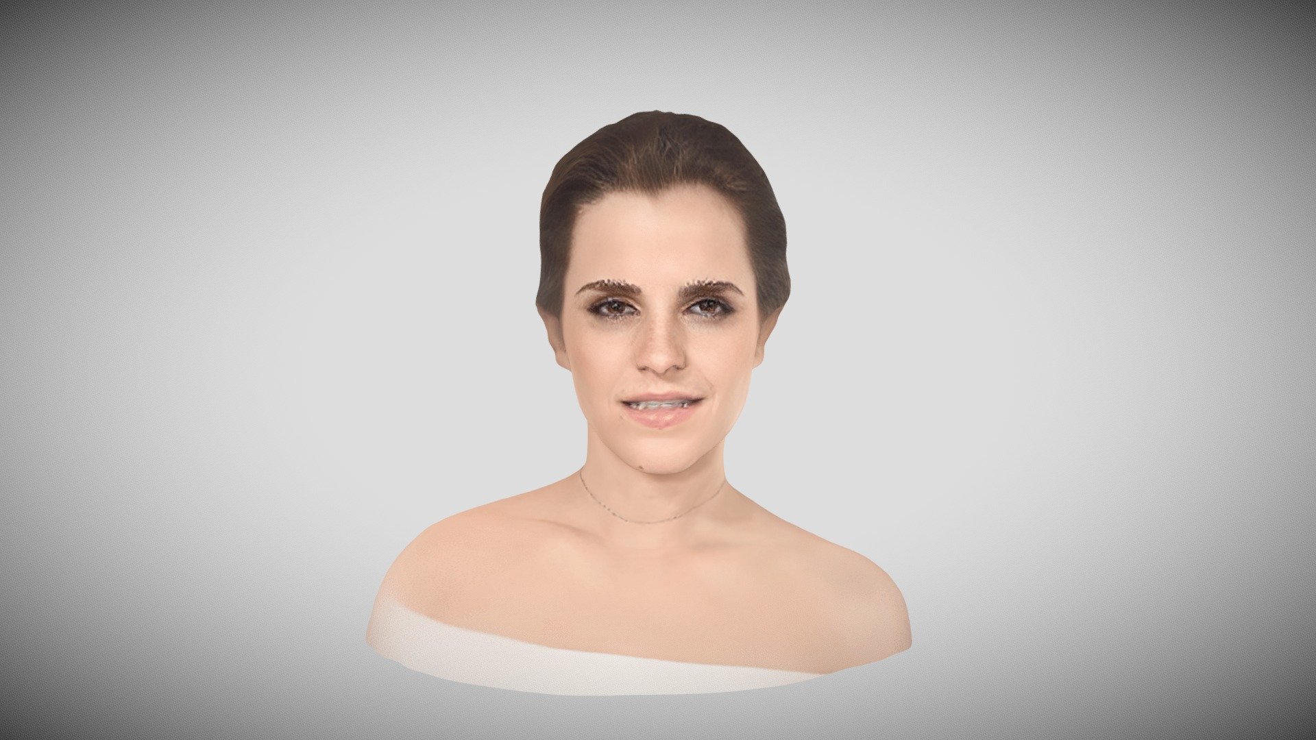 Emma Watson 3D - Download Free 3D model by gurami.mamaladze [db6df05] -  Sketchfab