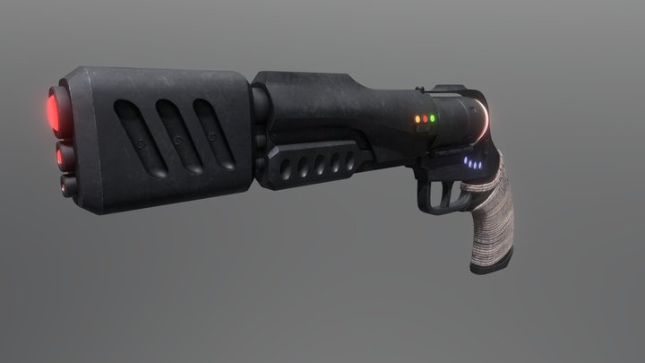 Stargate Atlantis Particle Magnum – Modello 3D gratuito STL