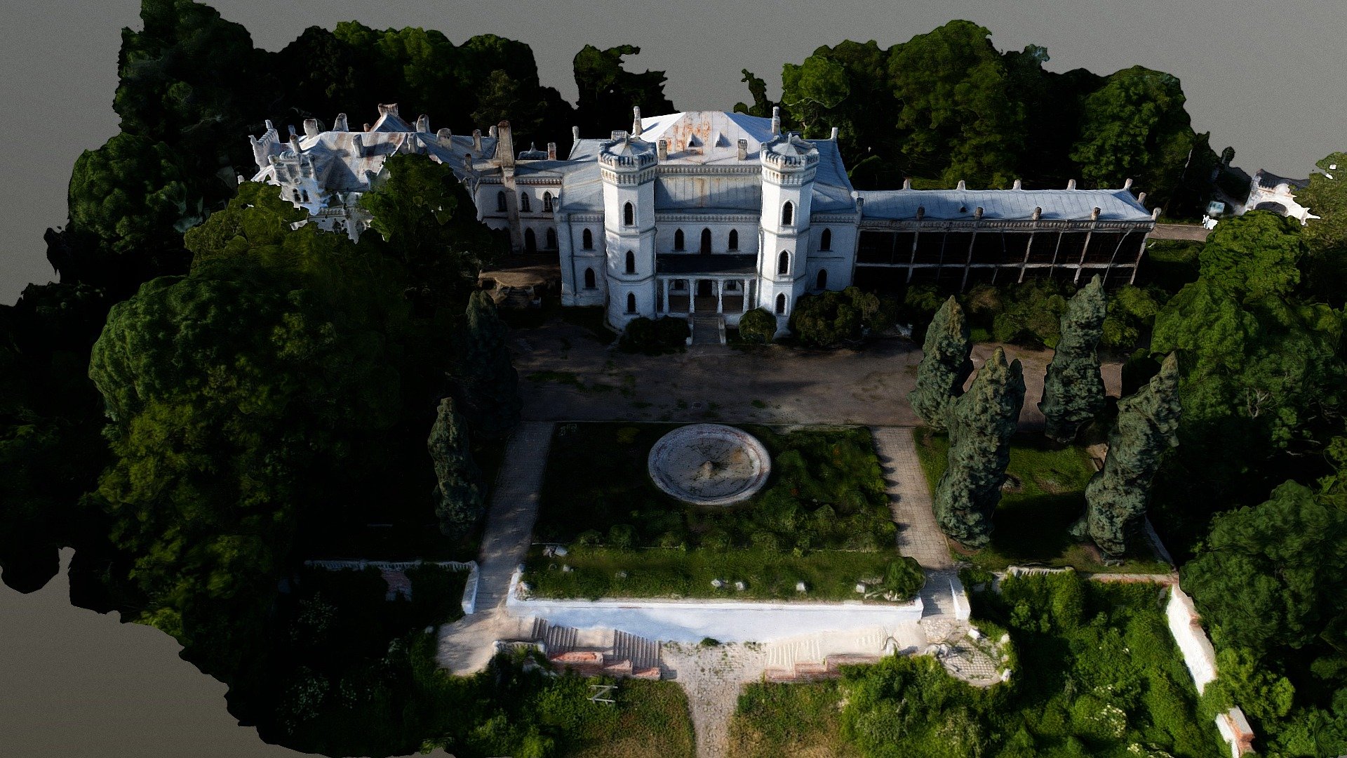 Sharovsky palace. Шаровский замок. - 3D model by Sergey Tatarko ...