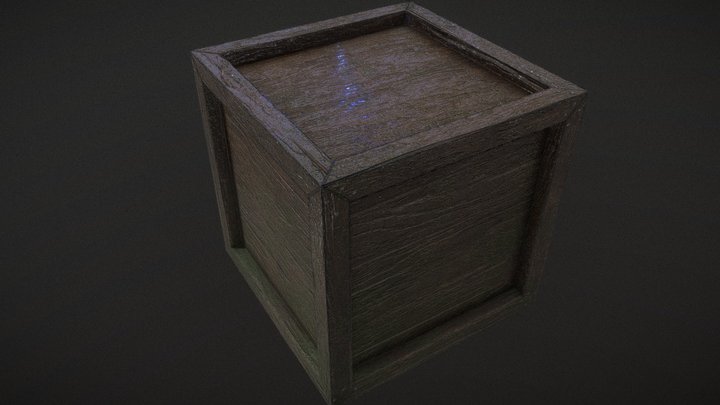 Crate damp 3D Model