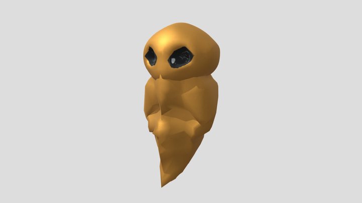 UV Low Polly Con U Vs 3D Model