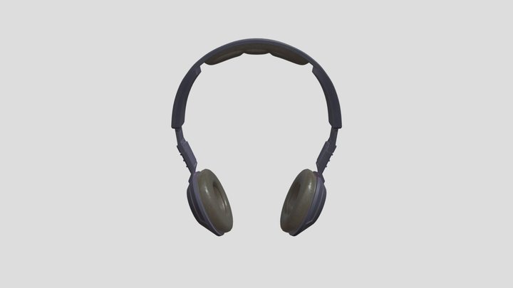 Premiere 295H Headphones 3D Model