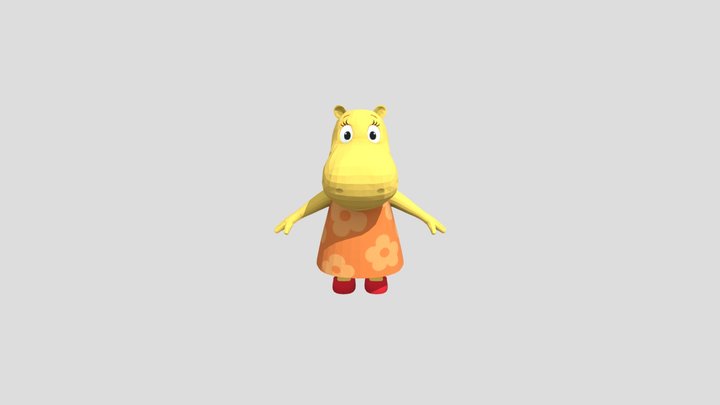 Tasha rig 3D Model
