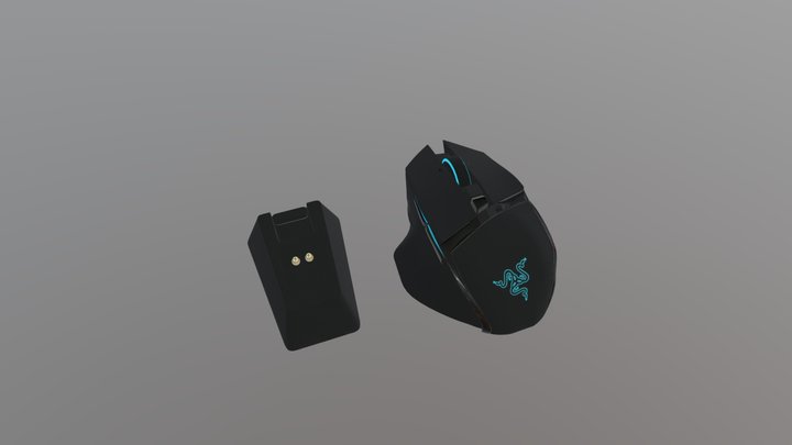 Razer Basilisk Ultimate 3D Model
