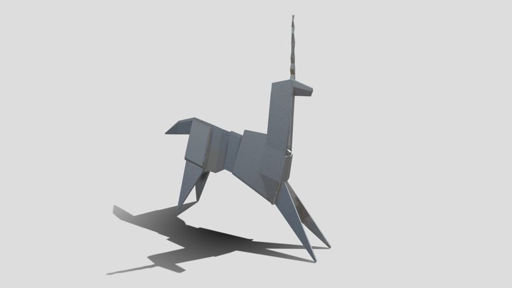 Origami Unicorn from Blade Runner