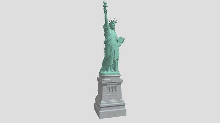 Estatua De La Libertad 3D Model