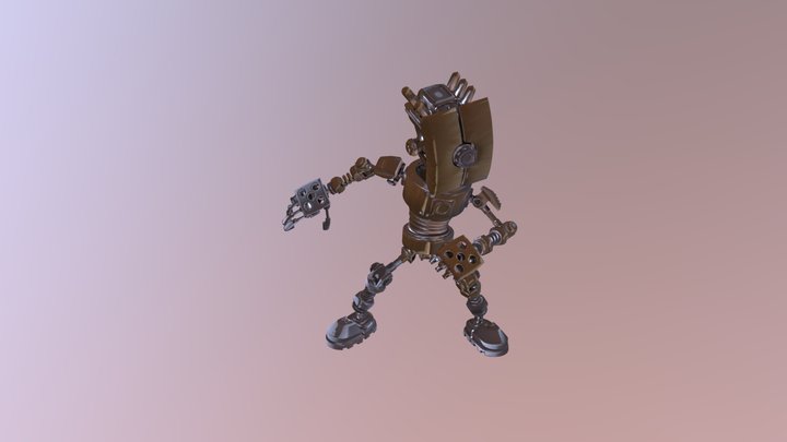 Robo Bot 3D Model