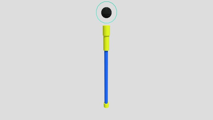 Whis Staff 3D Model