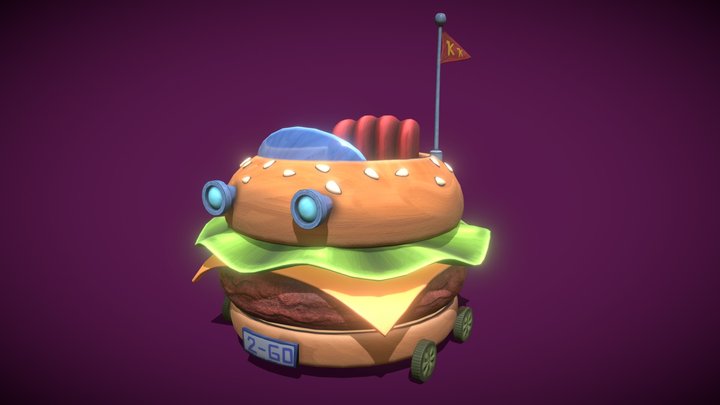 PattyWagon | Bikini Bottom Tales 3D Model