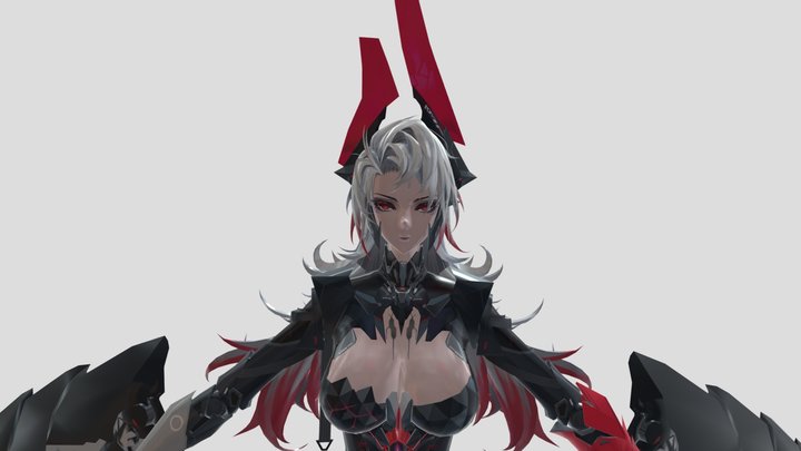 Veronica; Aegis  (Punishing Gray Raven) 3D Model