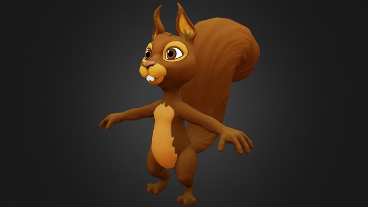 Squirrel 3D Model