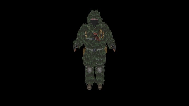 Battlefield Bad Compandy 2 RUS Recon – Modello 3D gratuito STL