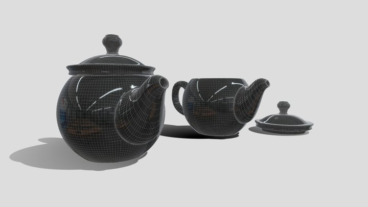 0002_teapot 3D Model