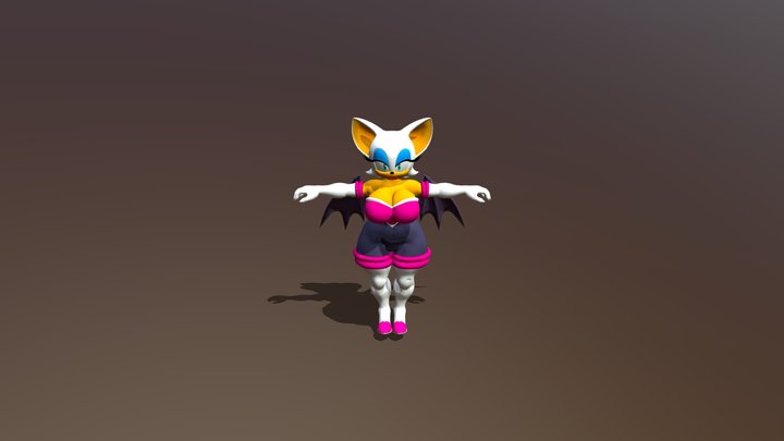 thicc_rouge_the_bat_ 3D Model