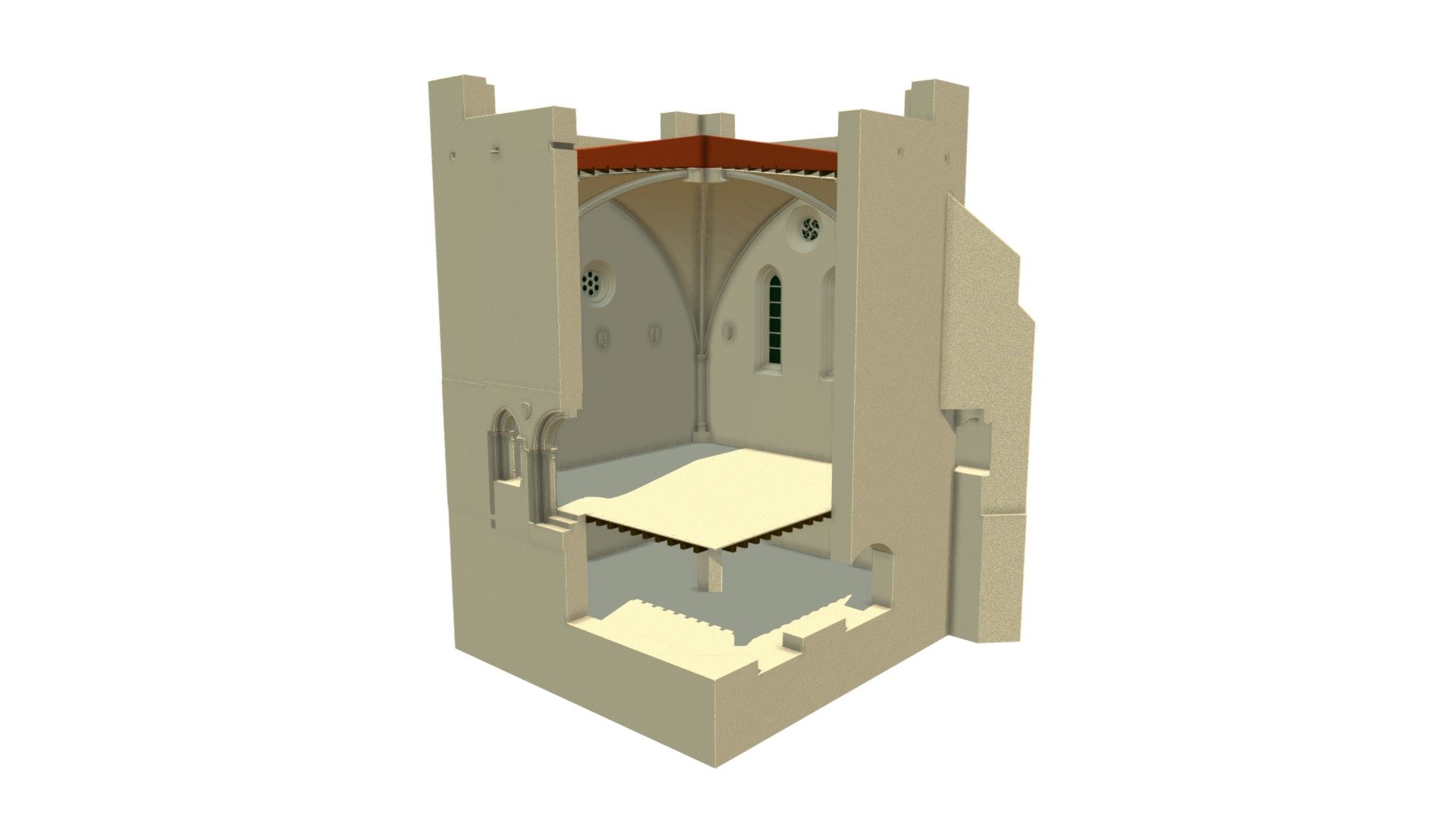 2A2 s.XV Monestir Pedralbes — Sketchfab embed 3D viewer