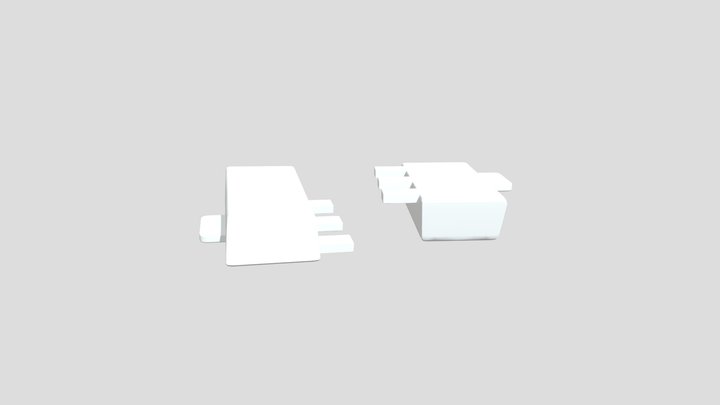 Transistor HBT 3D Model