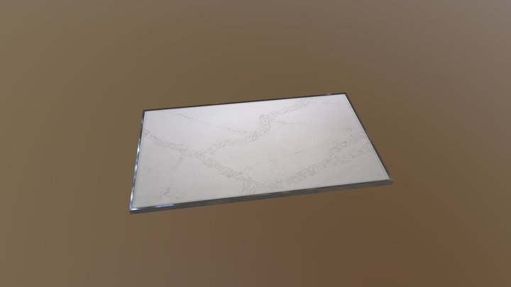 Light Vein Engineered Stone 3D Model