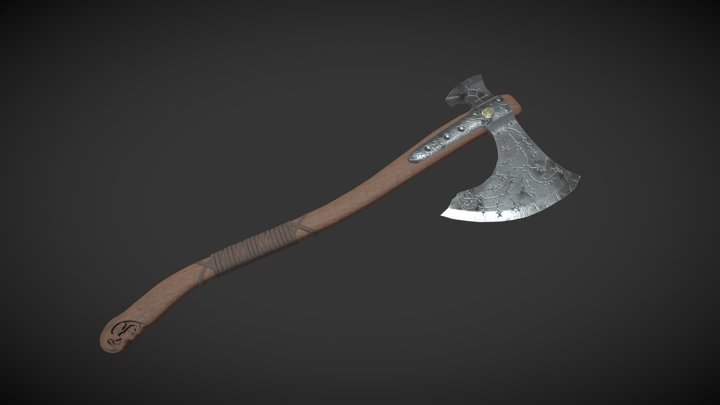 Leviathan Axe - God Of War 3D Model