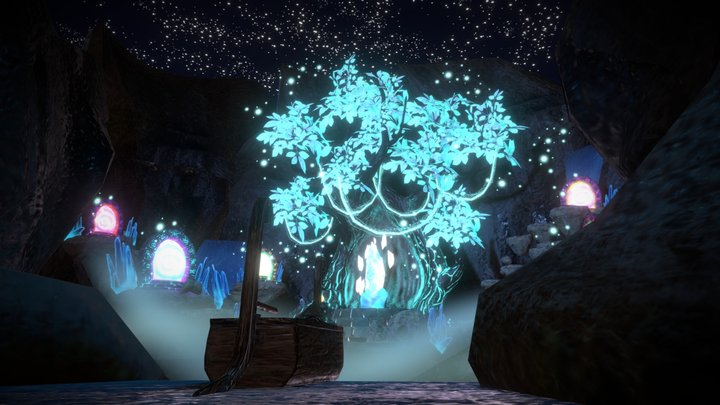 The Cave of Eternity 3D Model