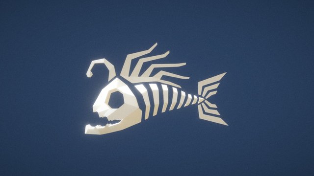 Skullfish Studios' Logo 3D Model
