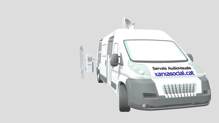 furgo Snou versio 3D Model