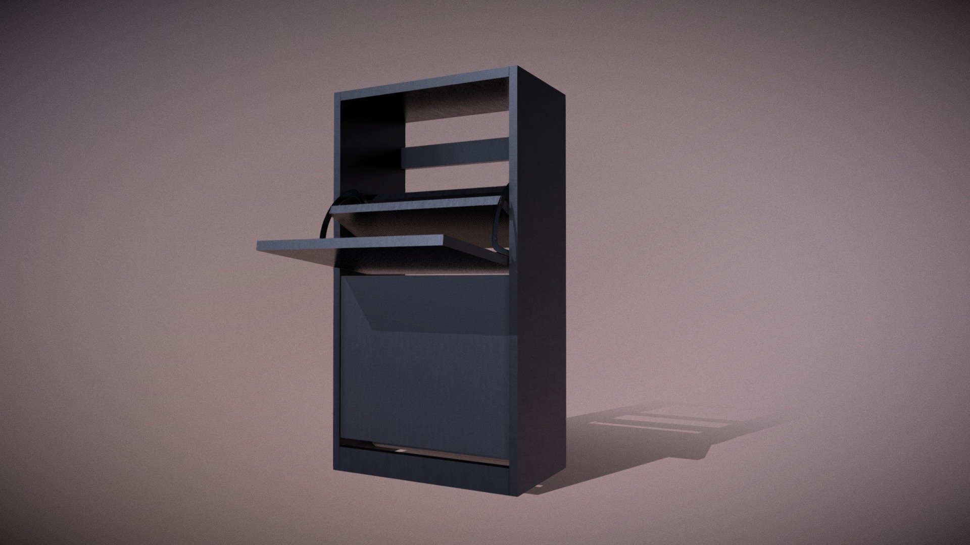 Ikea Bissa Shoe Storage Rigged