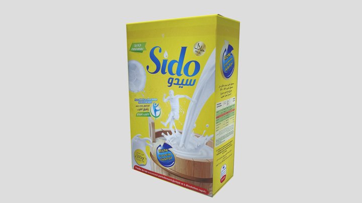 Sidou Package 3D Model 3D Model