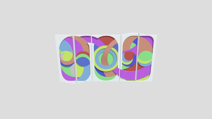 Wall Art_v04_arctest 3D Model