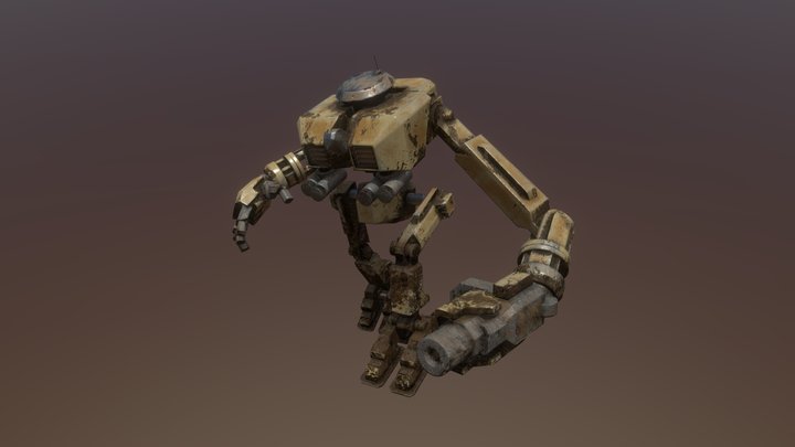 Bot Materials Assigment - DAE Howest (Kortrijk) 3D Model