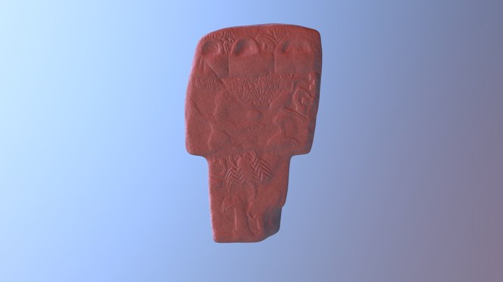 Pillar 43, Enclosure D, Gobekli Tepe. 3D Model