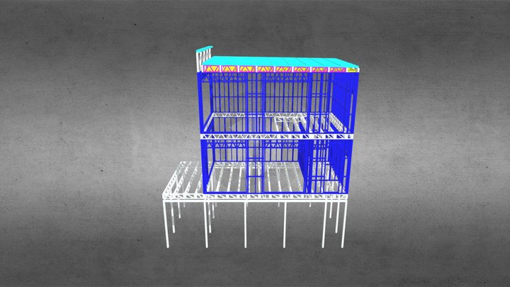 Аламединское ушелье2 3D Model