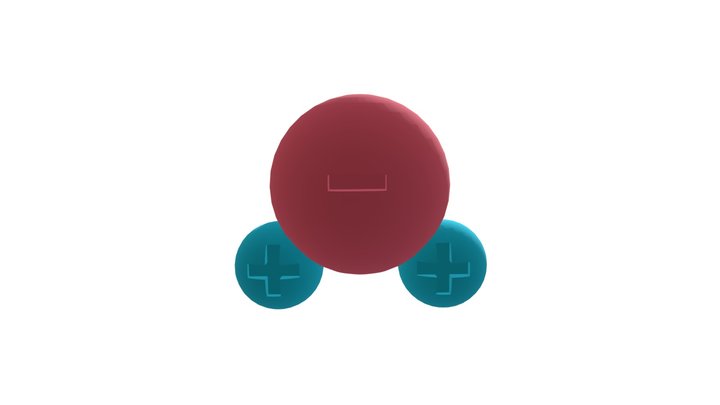 H2O 3D Model